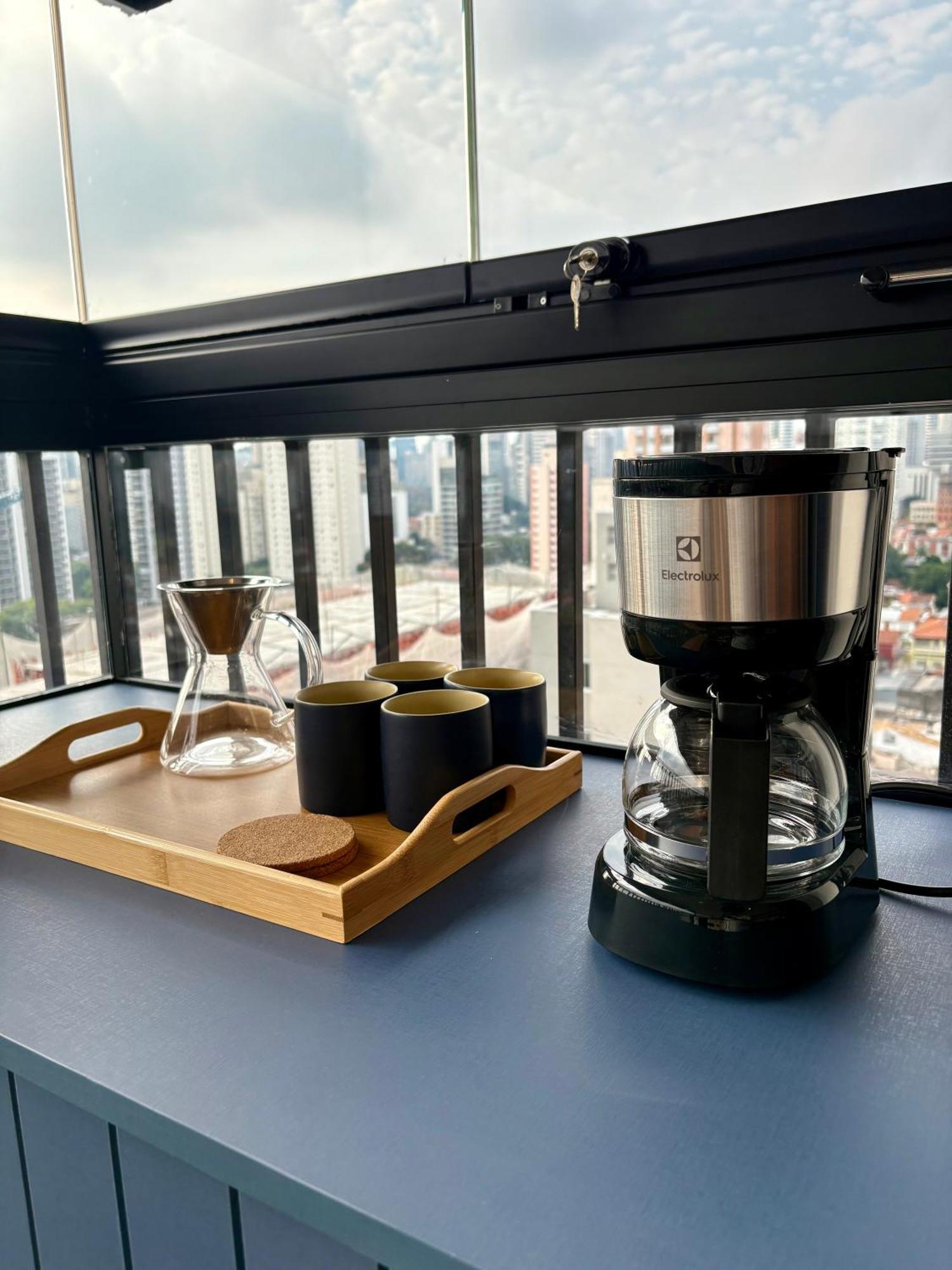 Apartamento Com Estacao De Trabalho E Vista Proximo A Faria Lima E Congonhas Sao Paulo Dış mekan fotoğraf