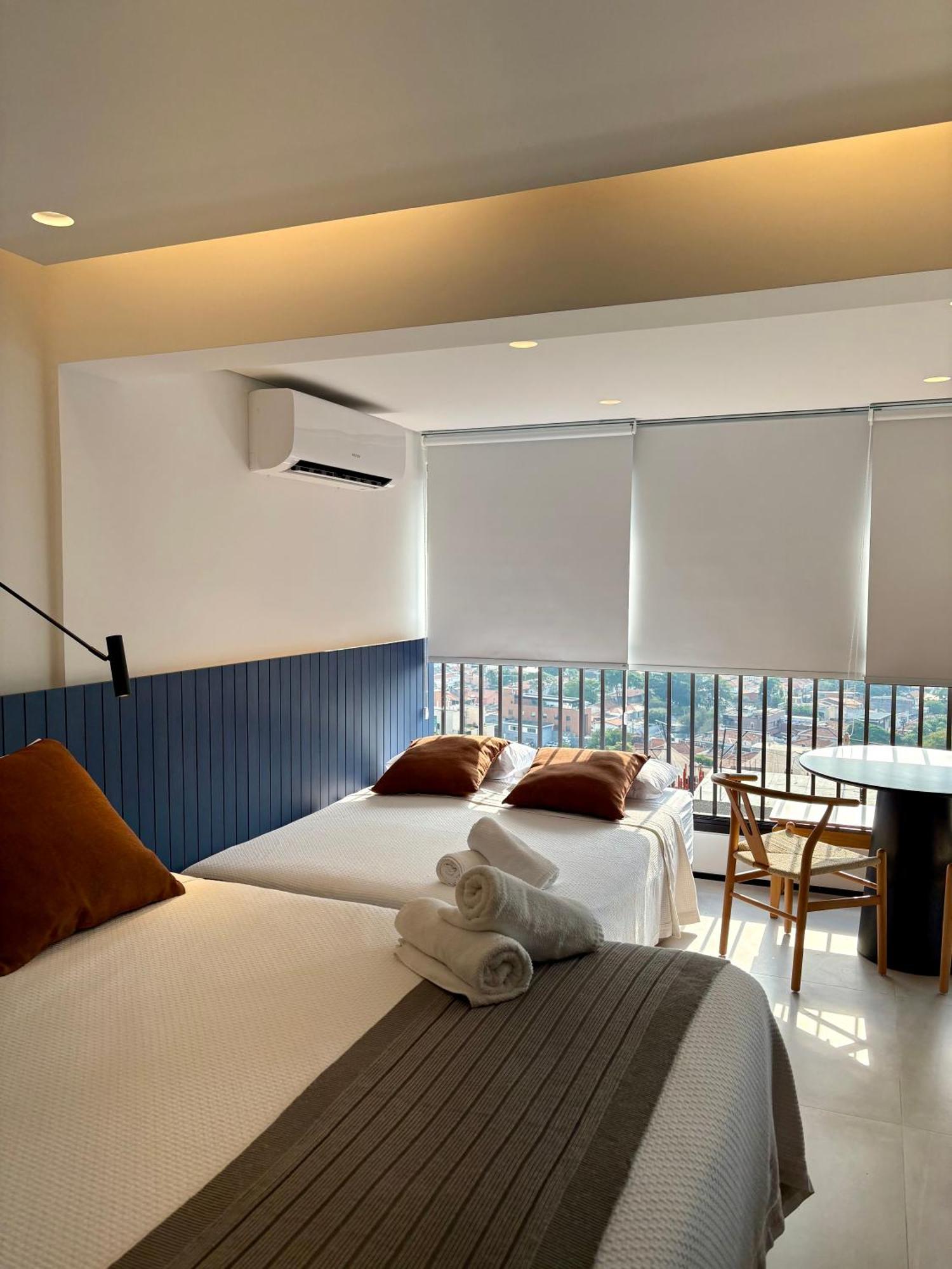 Apartamento Com Estacao De Trabalho E Vista Proximo A Faria Lima E Congonhas Sao Paulo Dış mekan fotoğraf